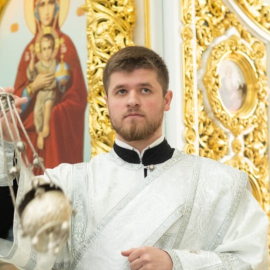 Диакон Дмитрий Кобзарев, штатный клирик прихода